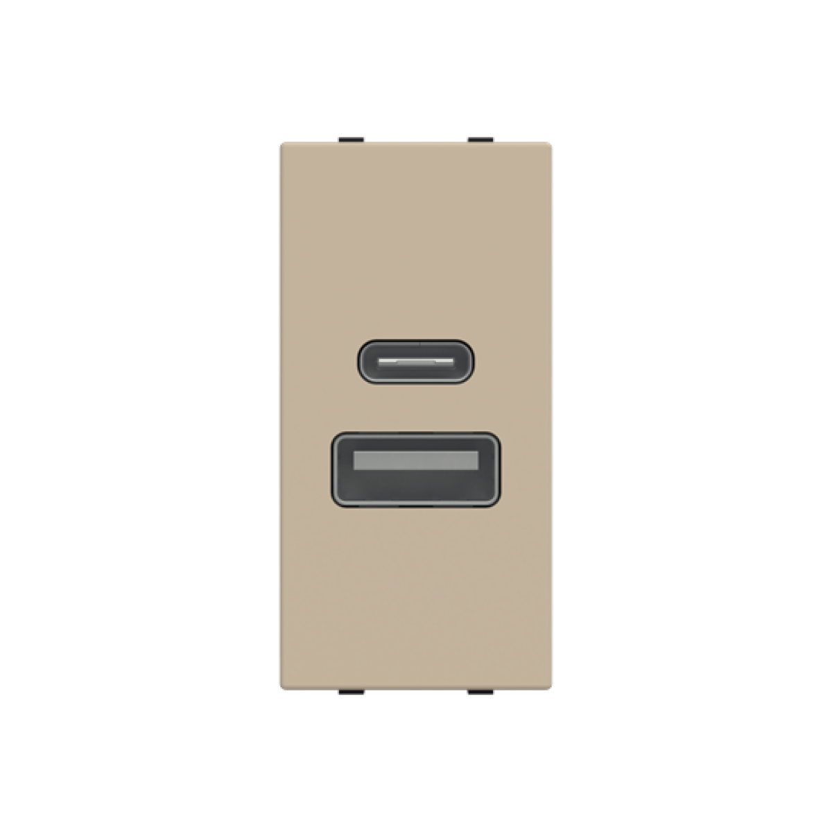 USB charger Breakout cable with USB AC Champagne  - Zenit