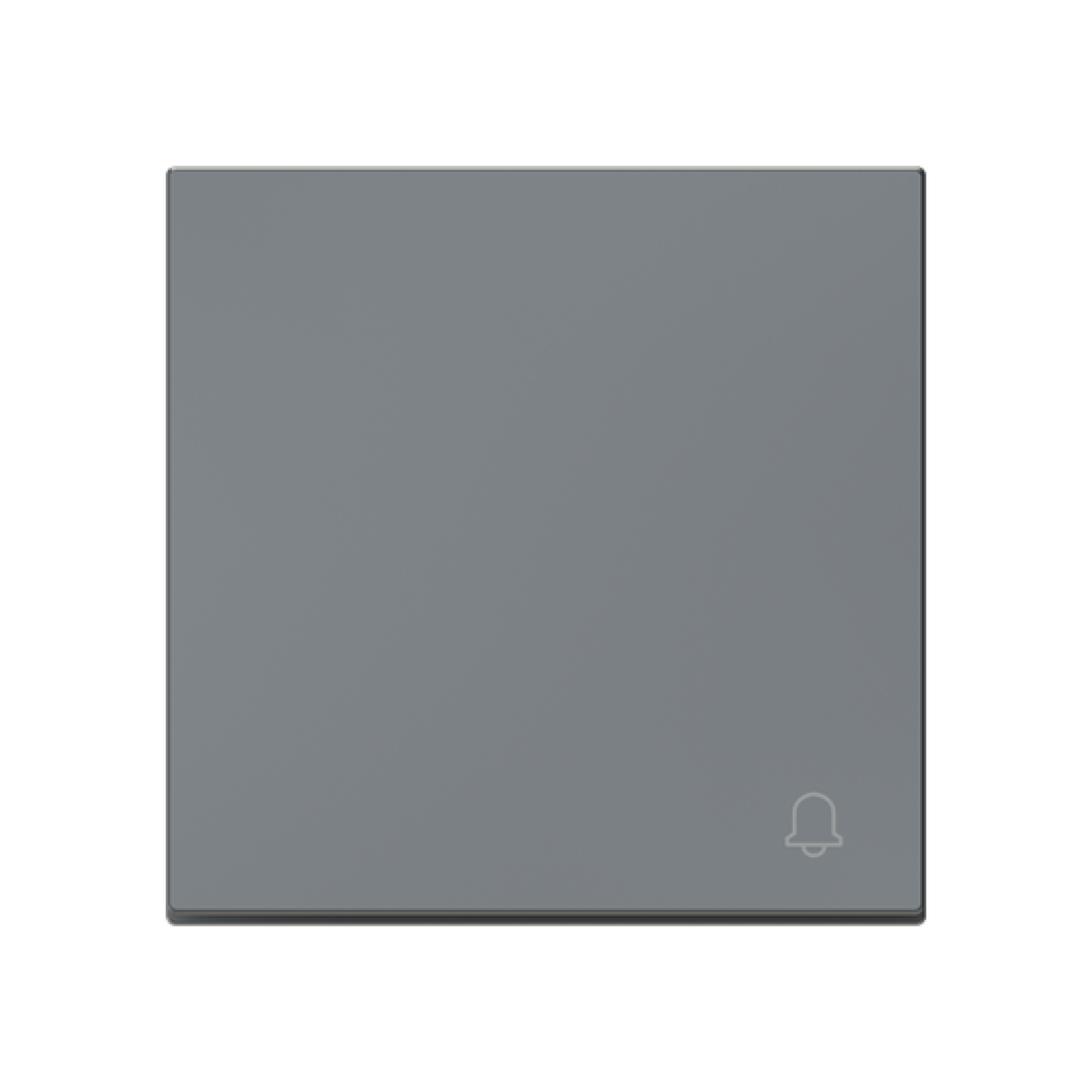 Rocker Symbol "bell" for Switchpush button, One-part rocker Grey - Alba