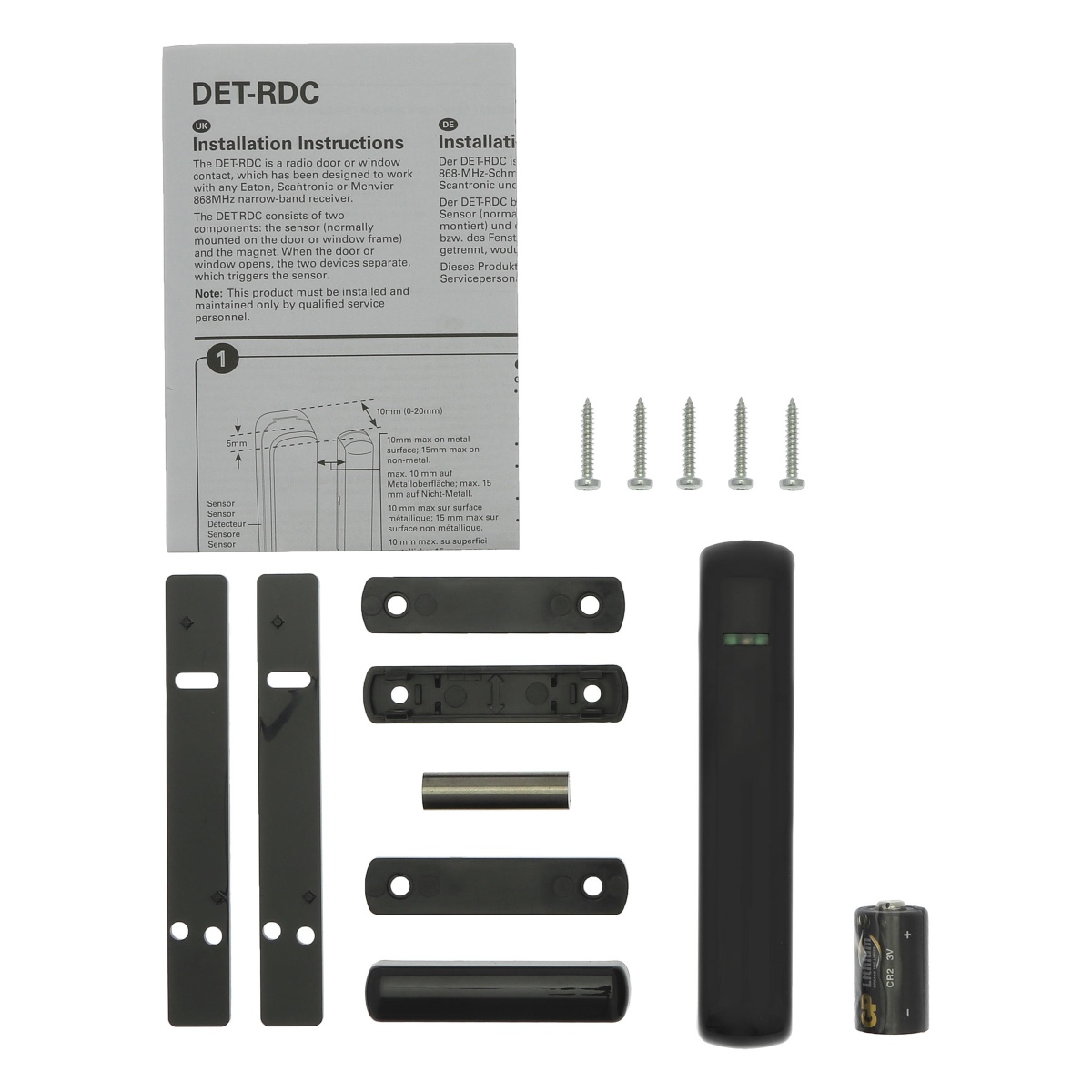 DOOR CONTACT 868MHz SLIMLINE GREY EATON