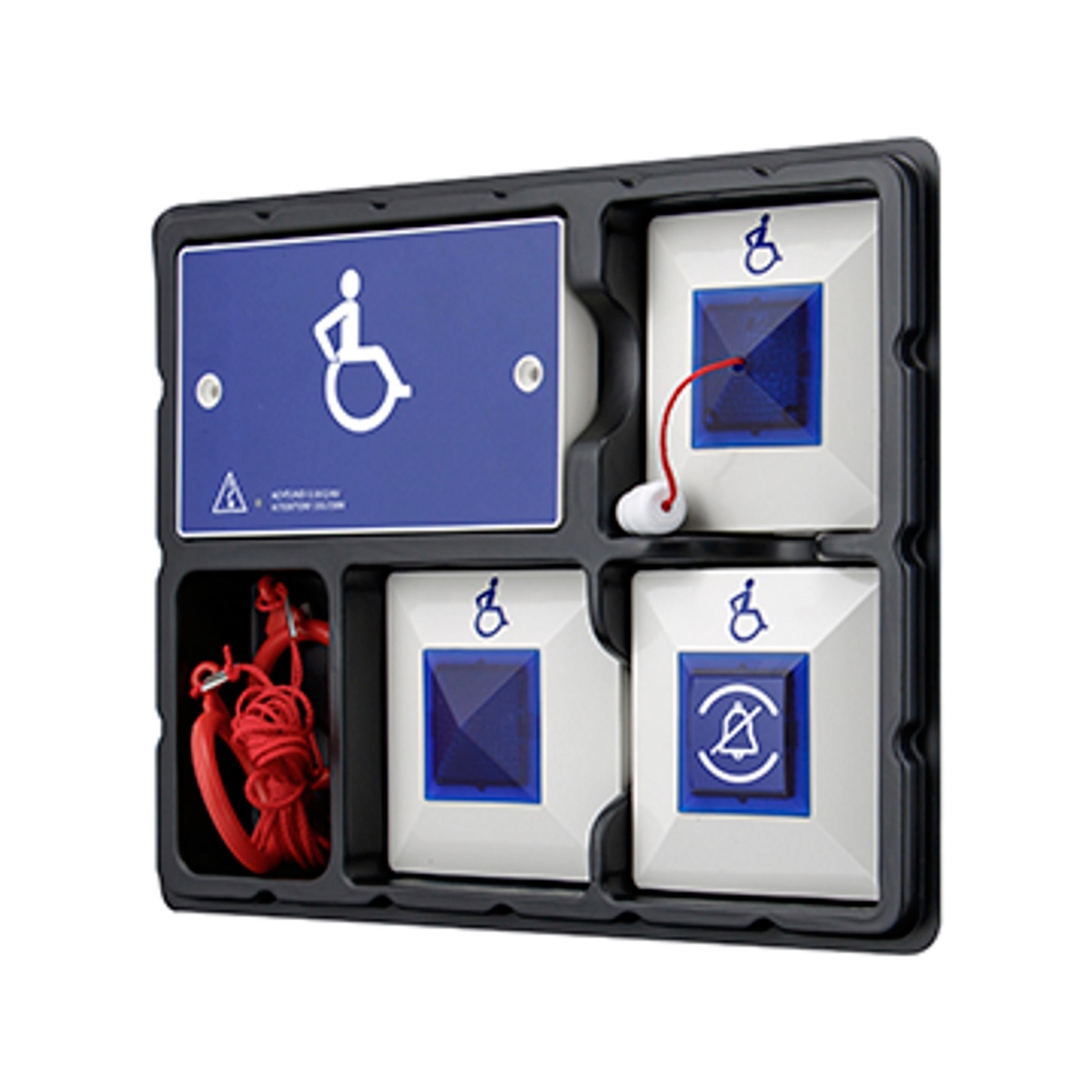EMERGENCY ASSIST ALARM KIT - SPANISH