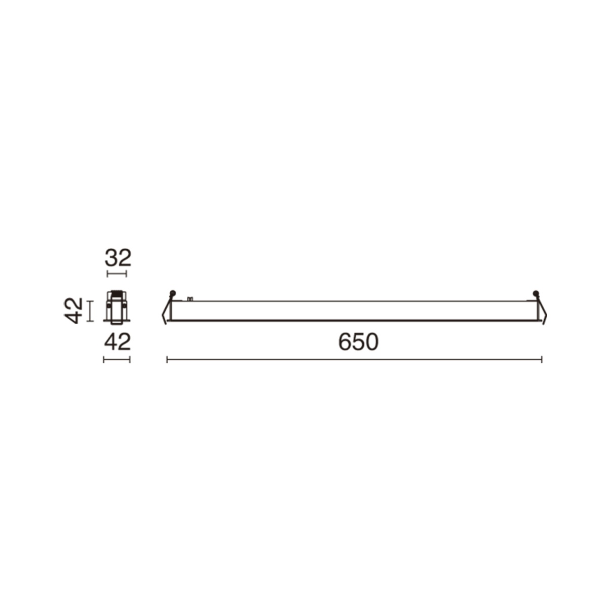 Empotrable techo SIGMA Dali LED SMD 25W 3244lm2724lm CRI90 3000K 48º Branco Preto