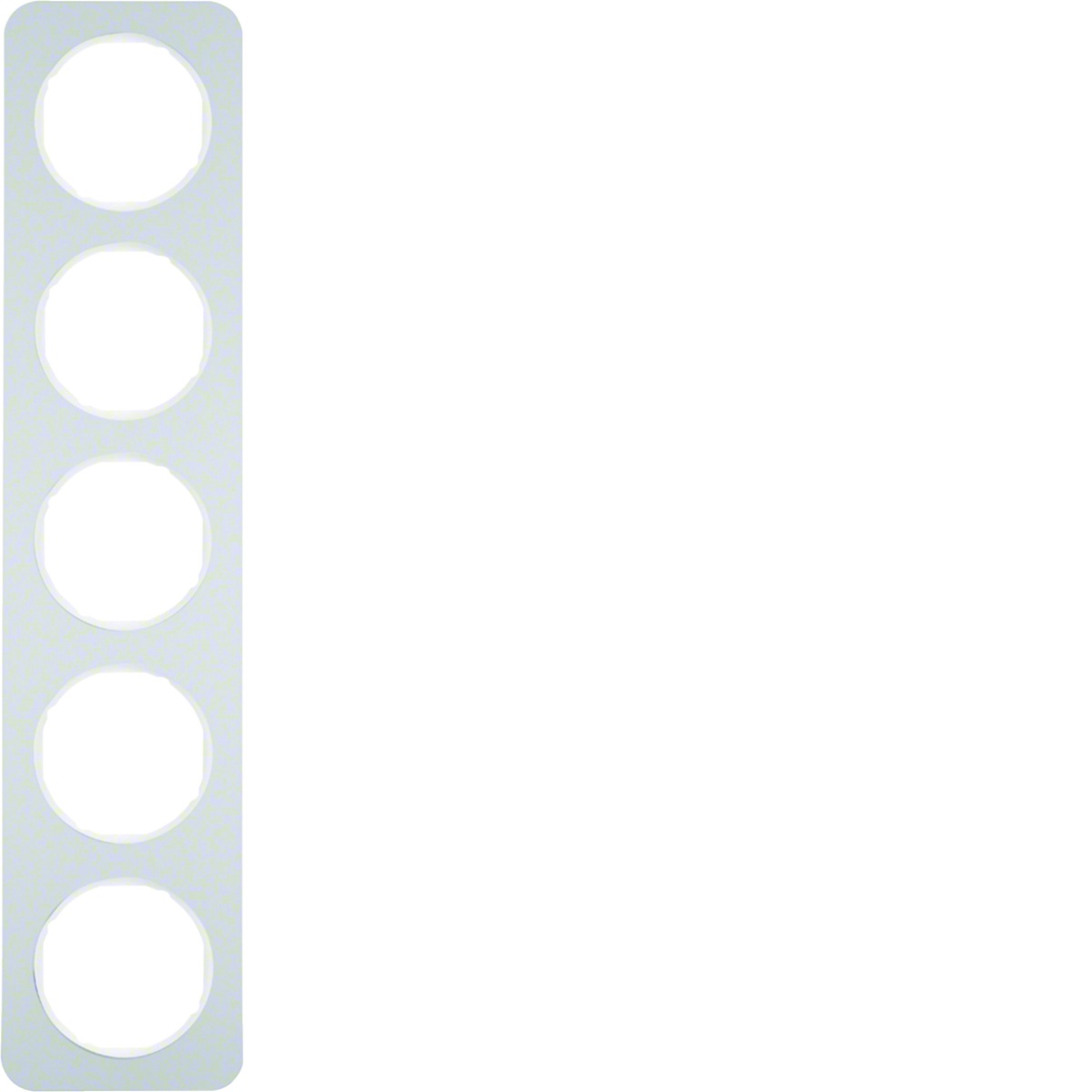 R.1 - quadro x5 Alumínio, branco