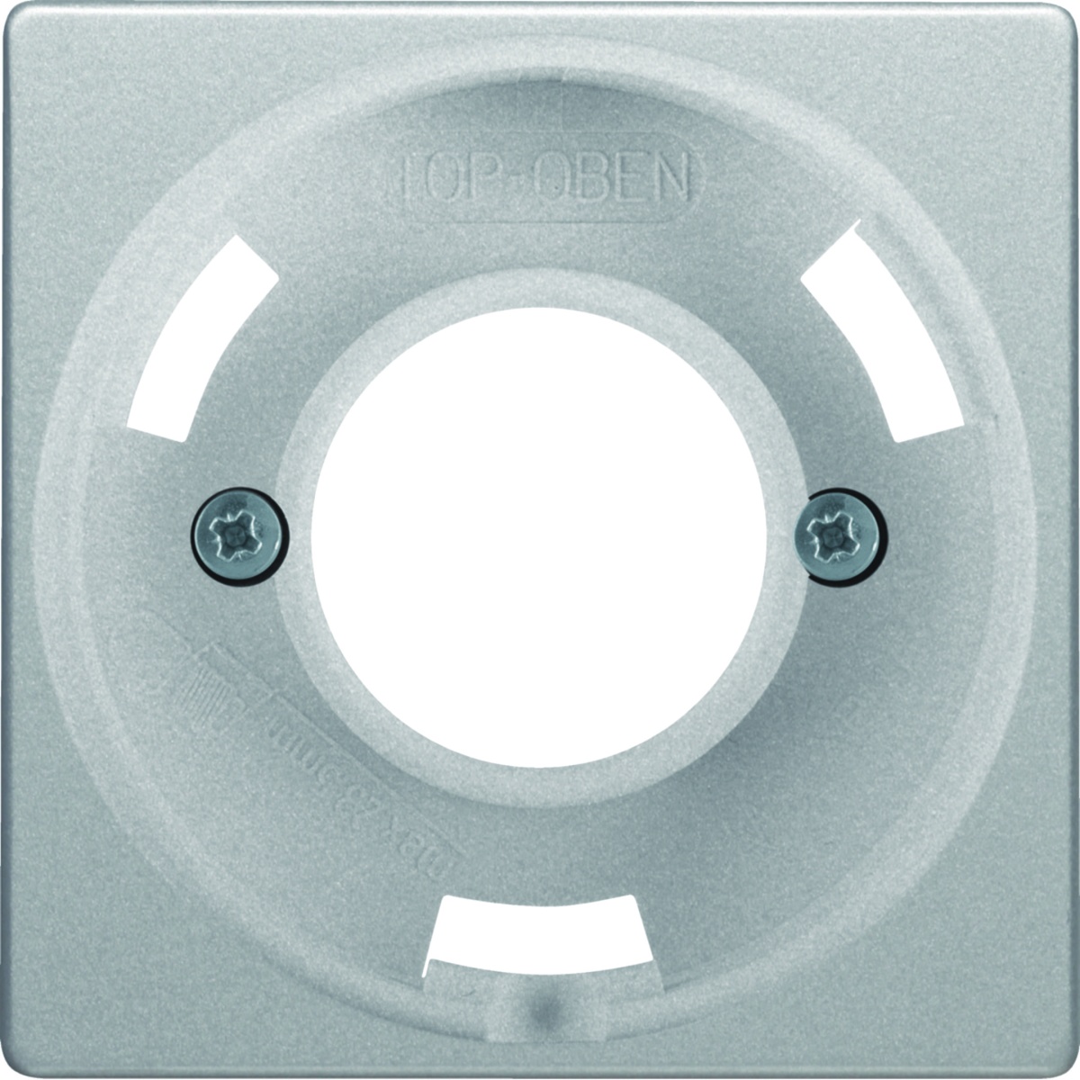 Q.x - espelho central p E14, alumínio