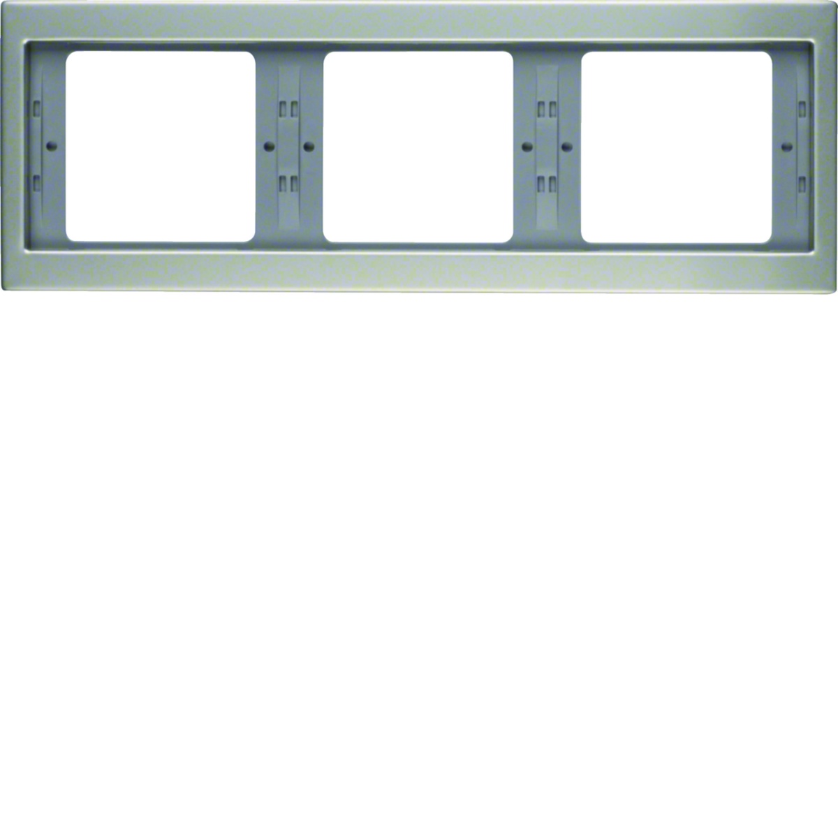 K.5 - quadro x3 horiz., inox