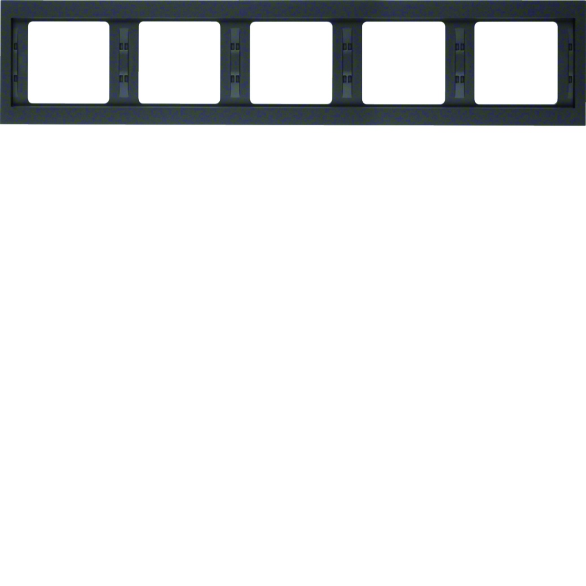 K.1 - quadro x5 horiz., antracite mate