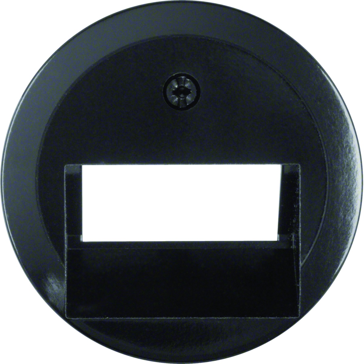 1930Glas - esp. RJ45 duplo, preto