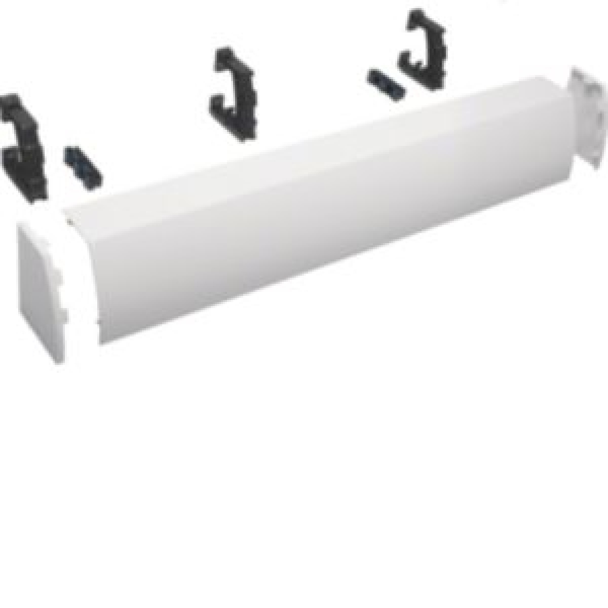 Perfil de acabamento l1050 RAL 9010