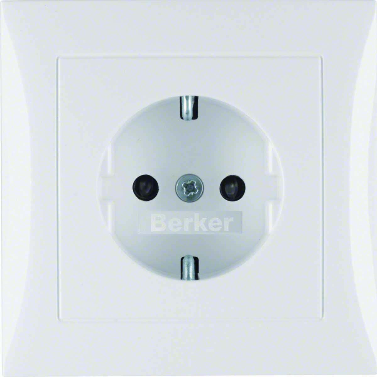 S.1B.x - Schuko monob. obtur, branco