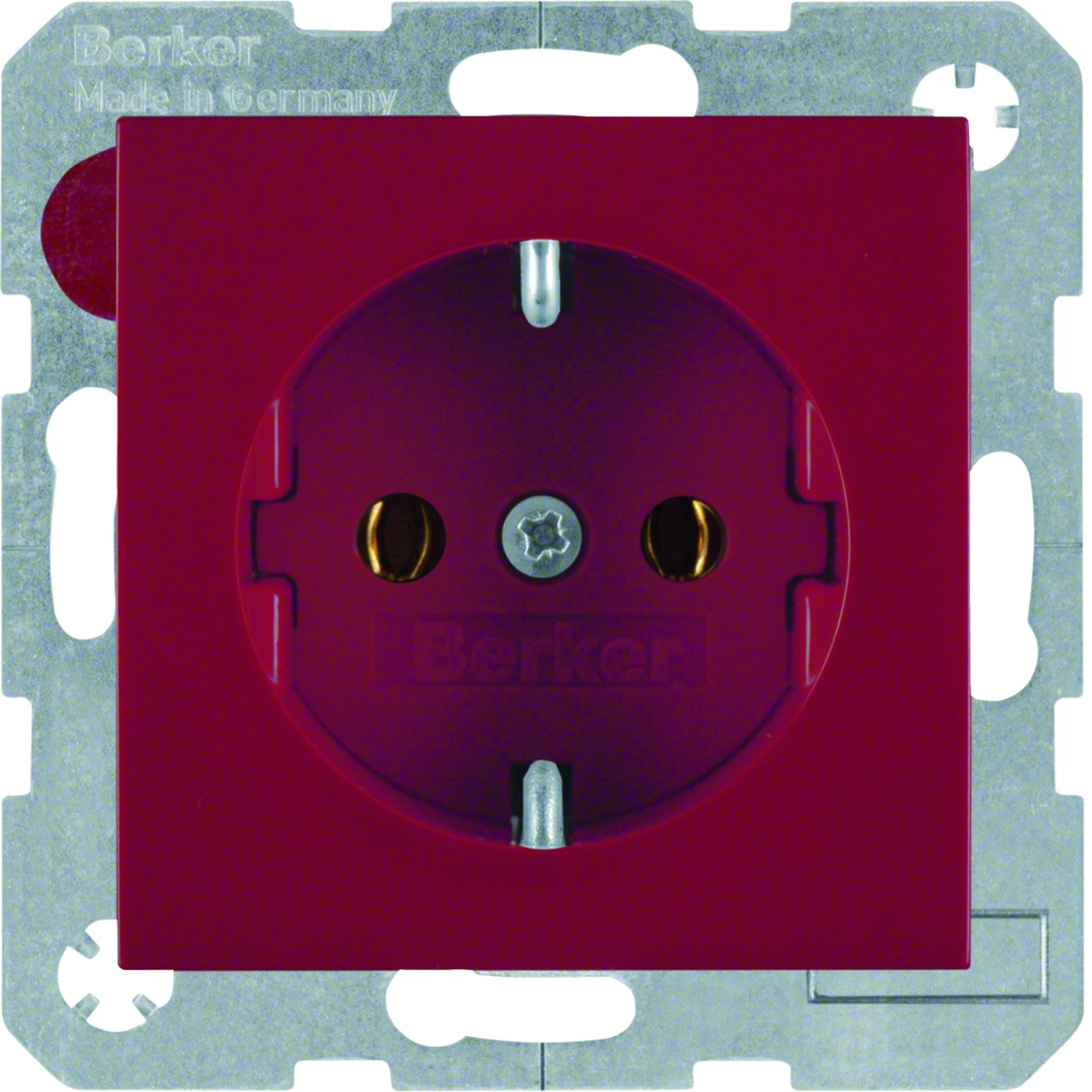 S.1B.x - tomada Schuko, encarnado