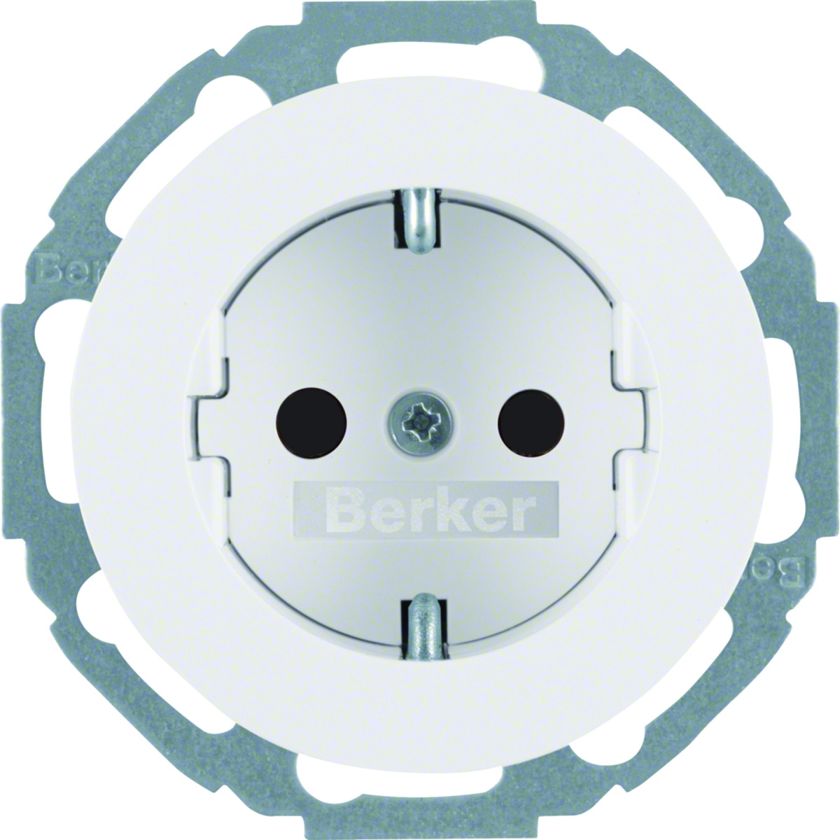R.classic - tom. Schuko obtur, branco