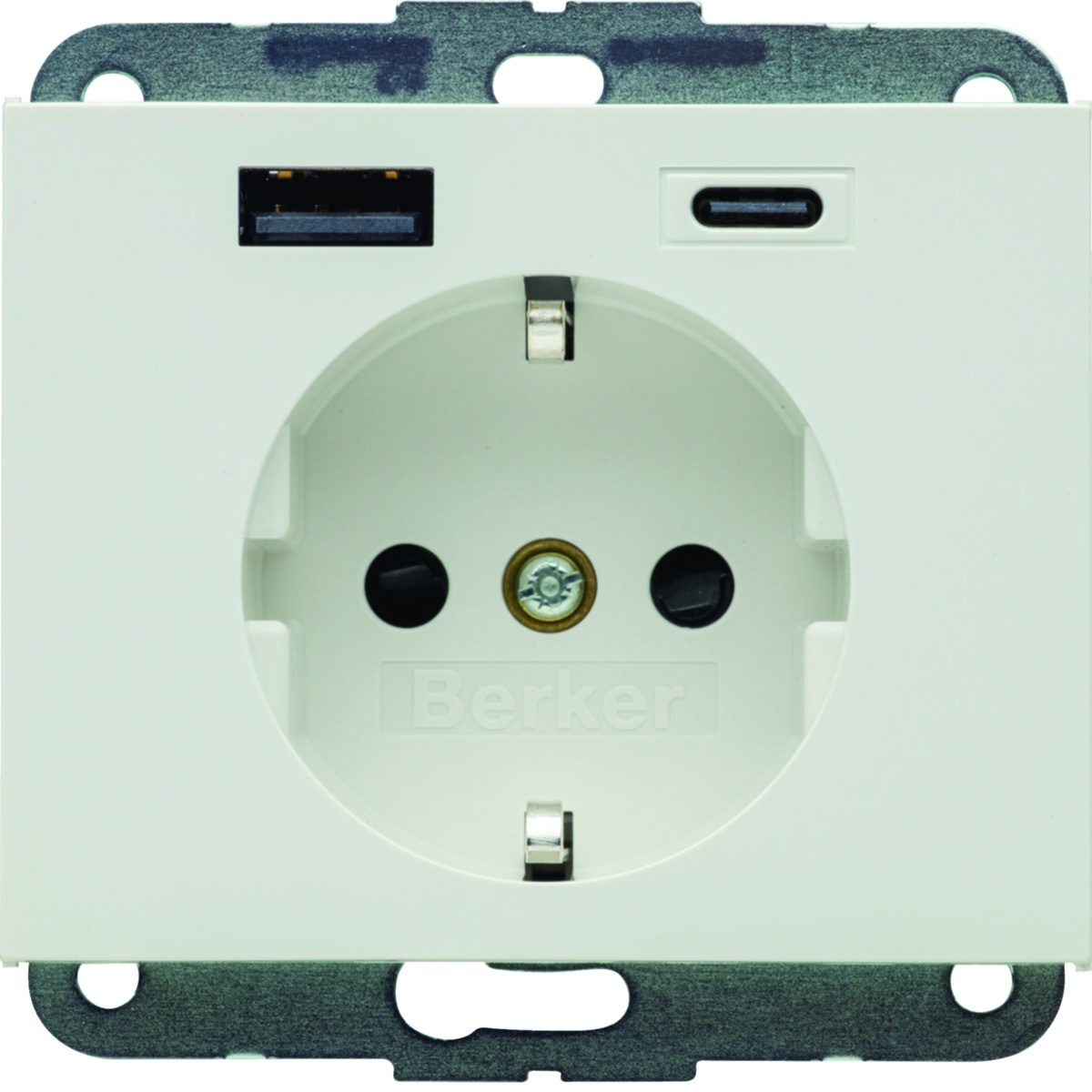 K.x Schuko c USB AC 20W PD, branco