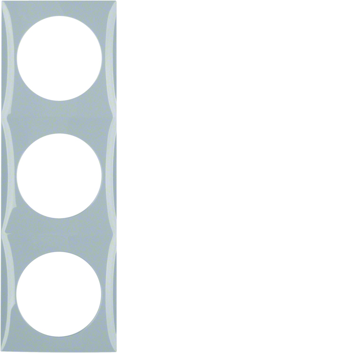 Integro - quadro x3, cinzento