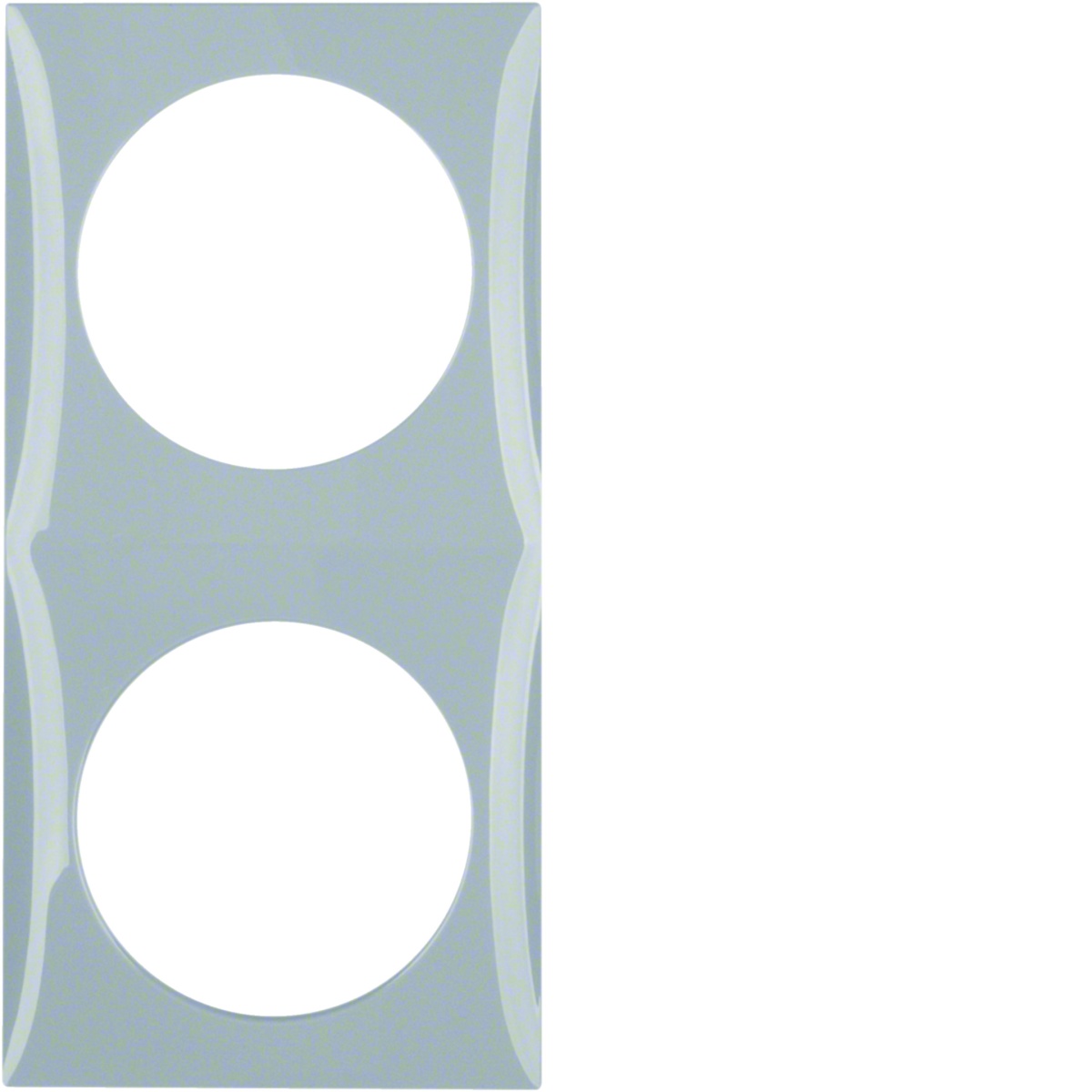 Integro - quadro x2, cinzento