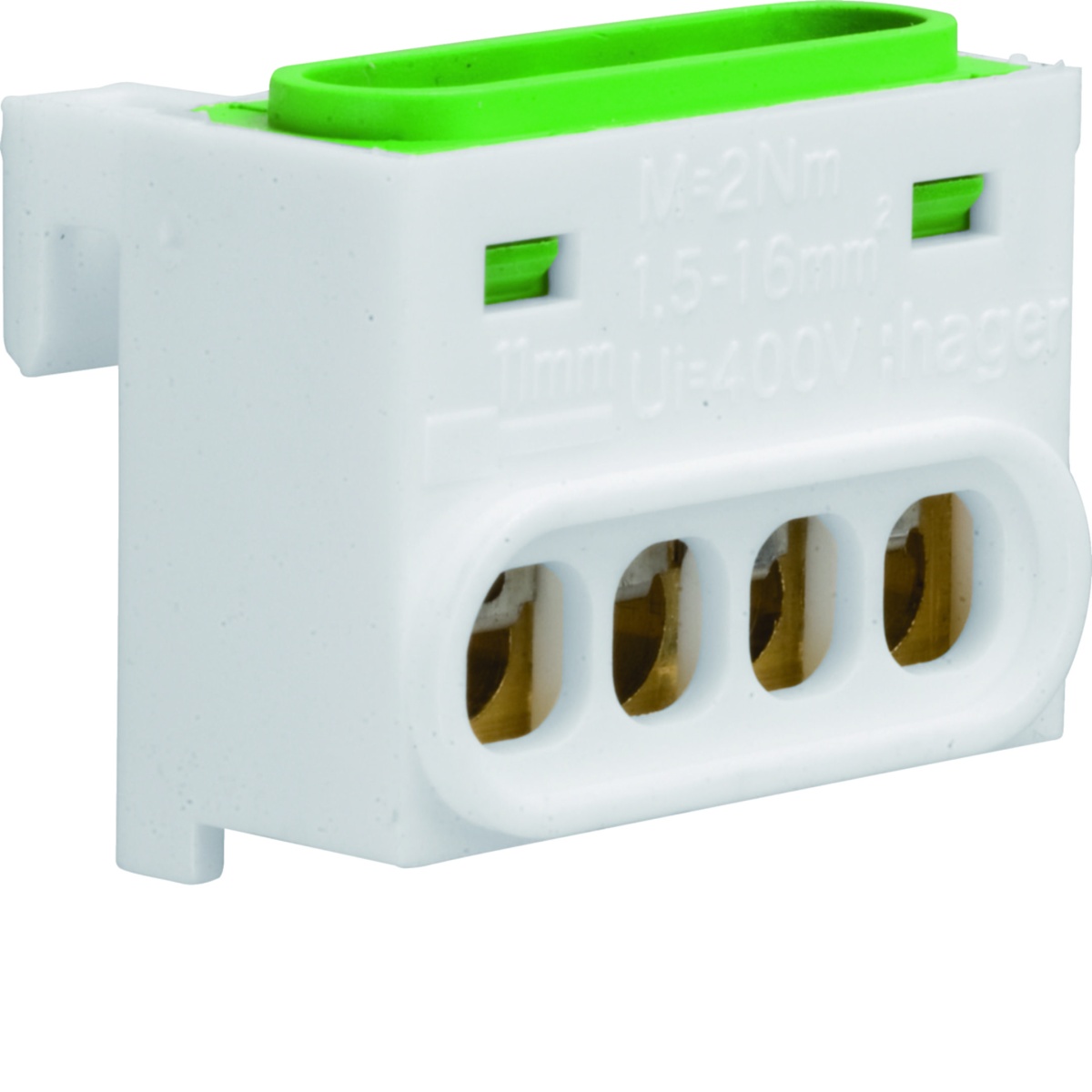 Barram. de terra 2x162x10 mini gamma