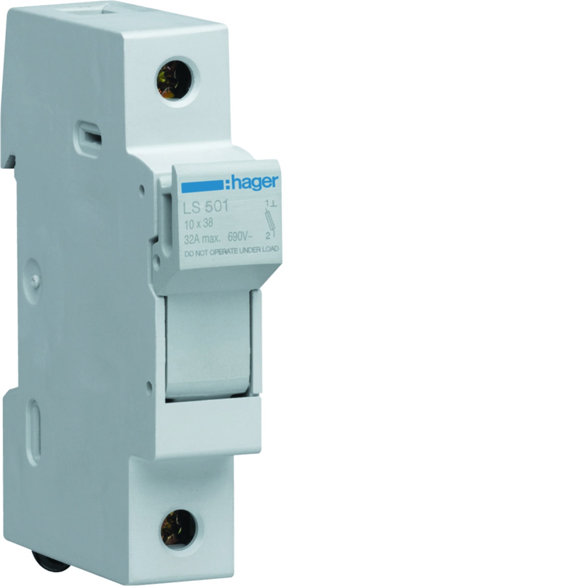 Corta-circuitos 1P 32A 400V L38 1M