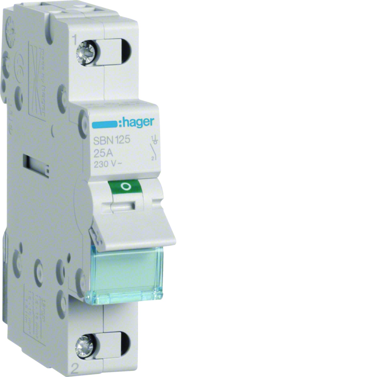 Interruptor Modular 1P 25A