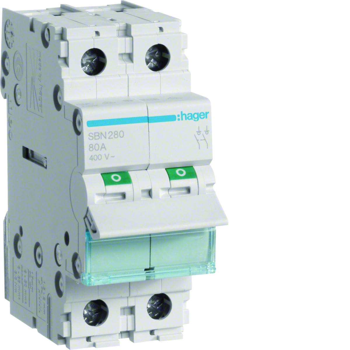 Interruptor Modular 2P 80A