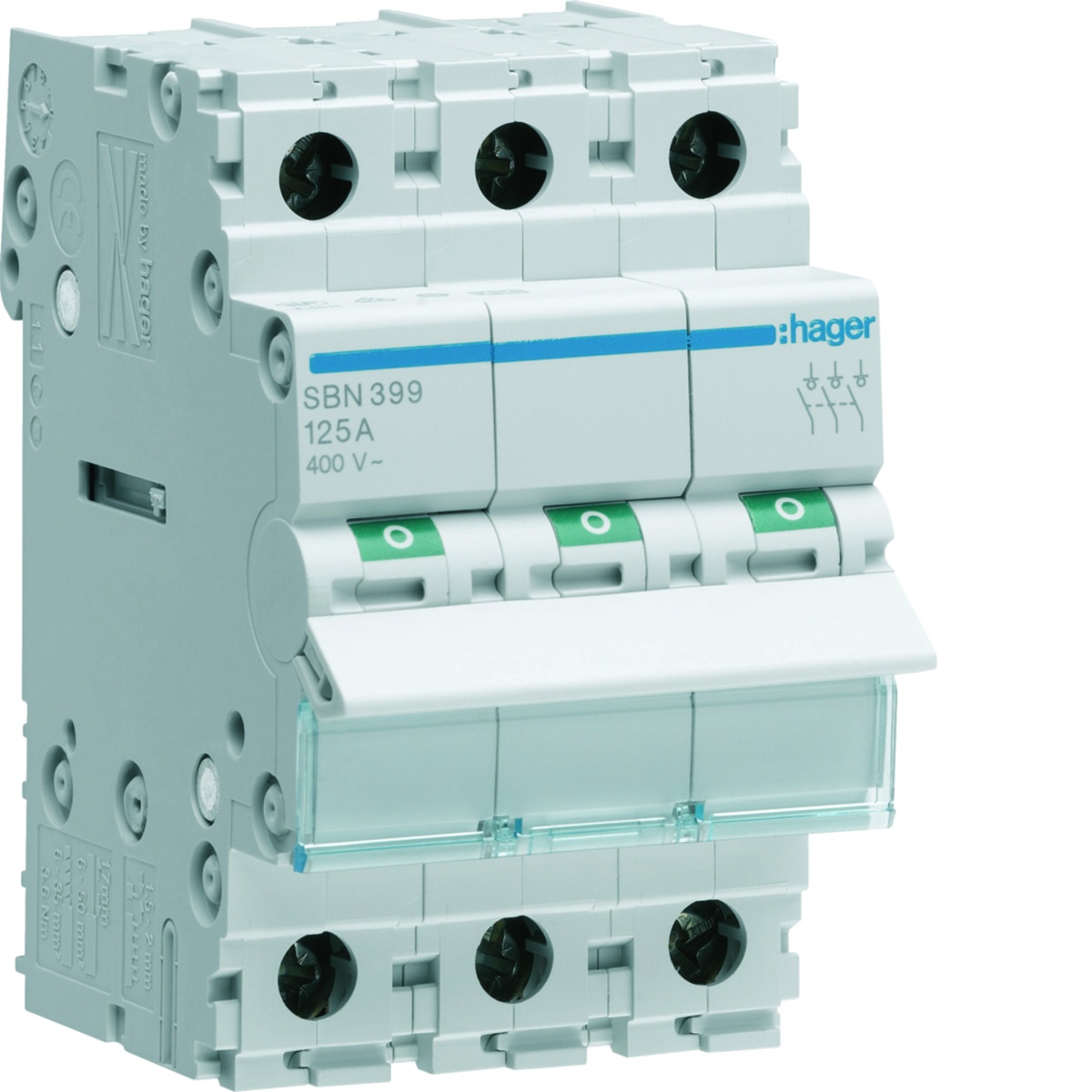Interruptor Modular 3P 125A