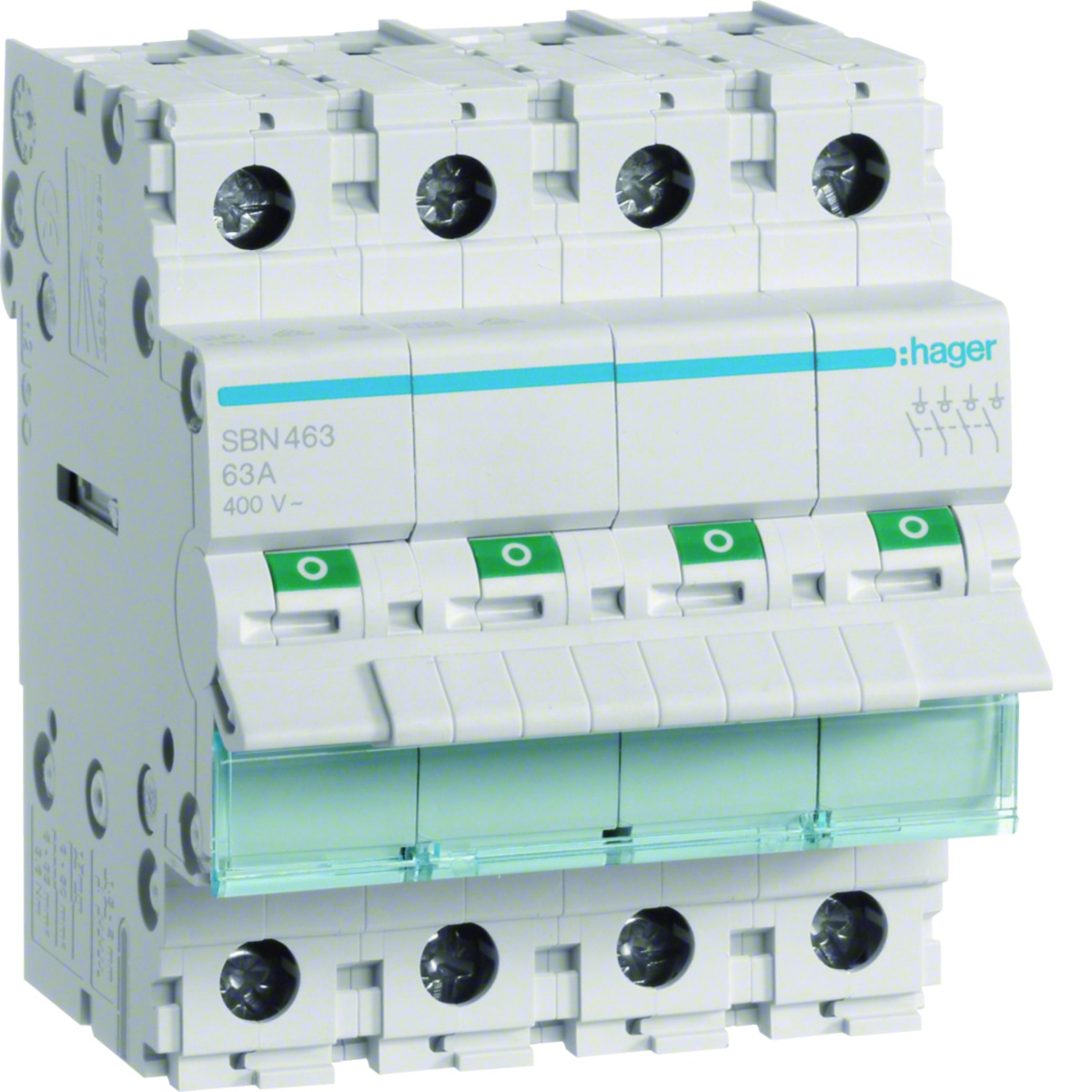Interruptor Modular 4P 63A