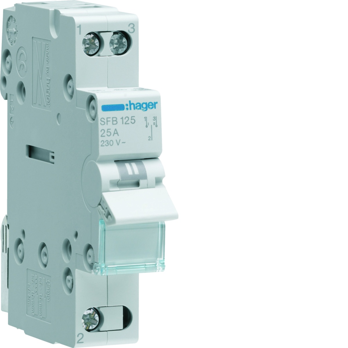 Inversor Modular cponto zero, 1P 25A