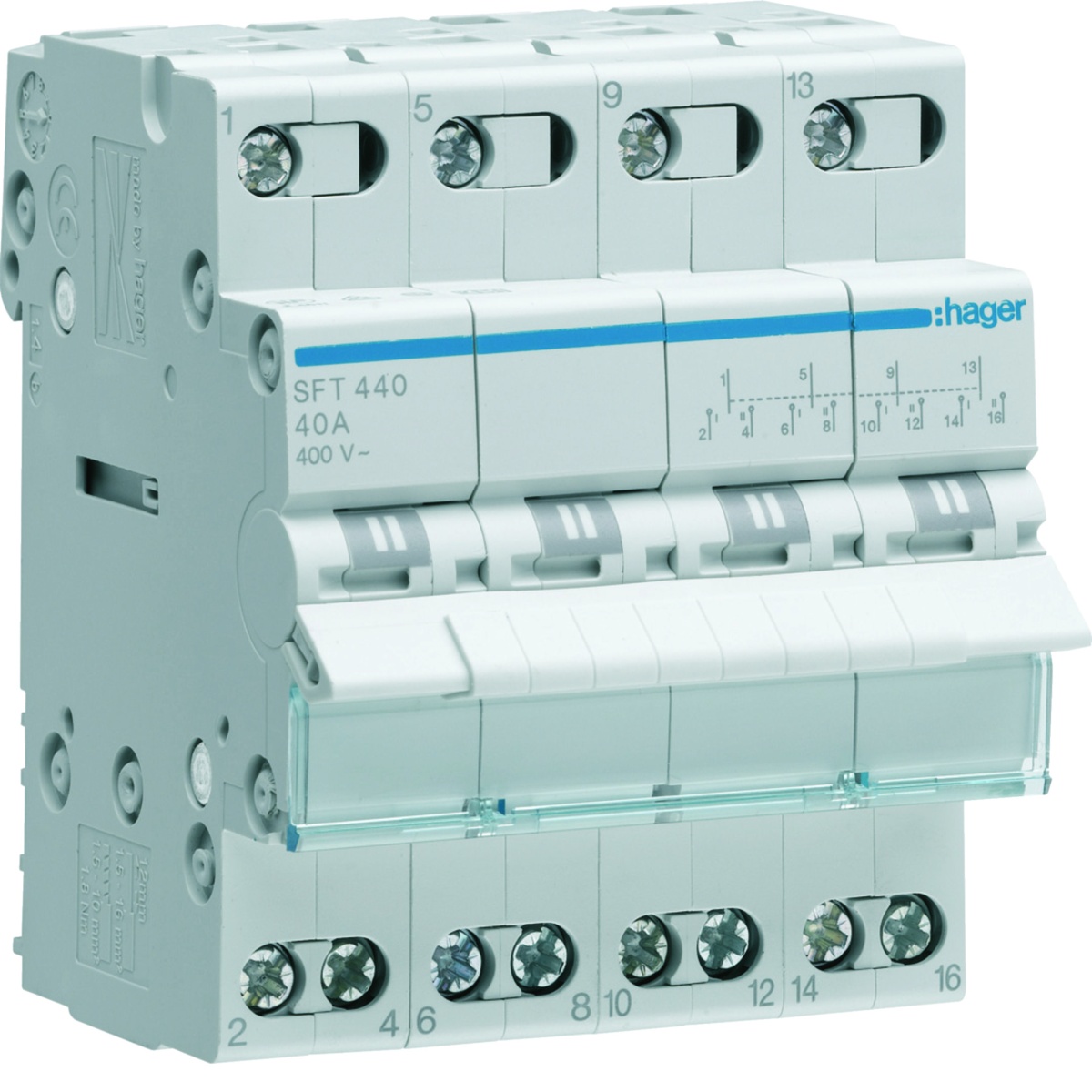 Inversor Modular cponto zero, 4P 40A