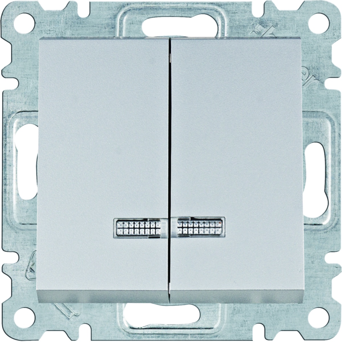 Comutador lustre csinaliz - prata