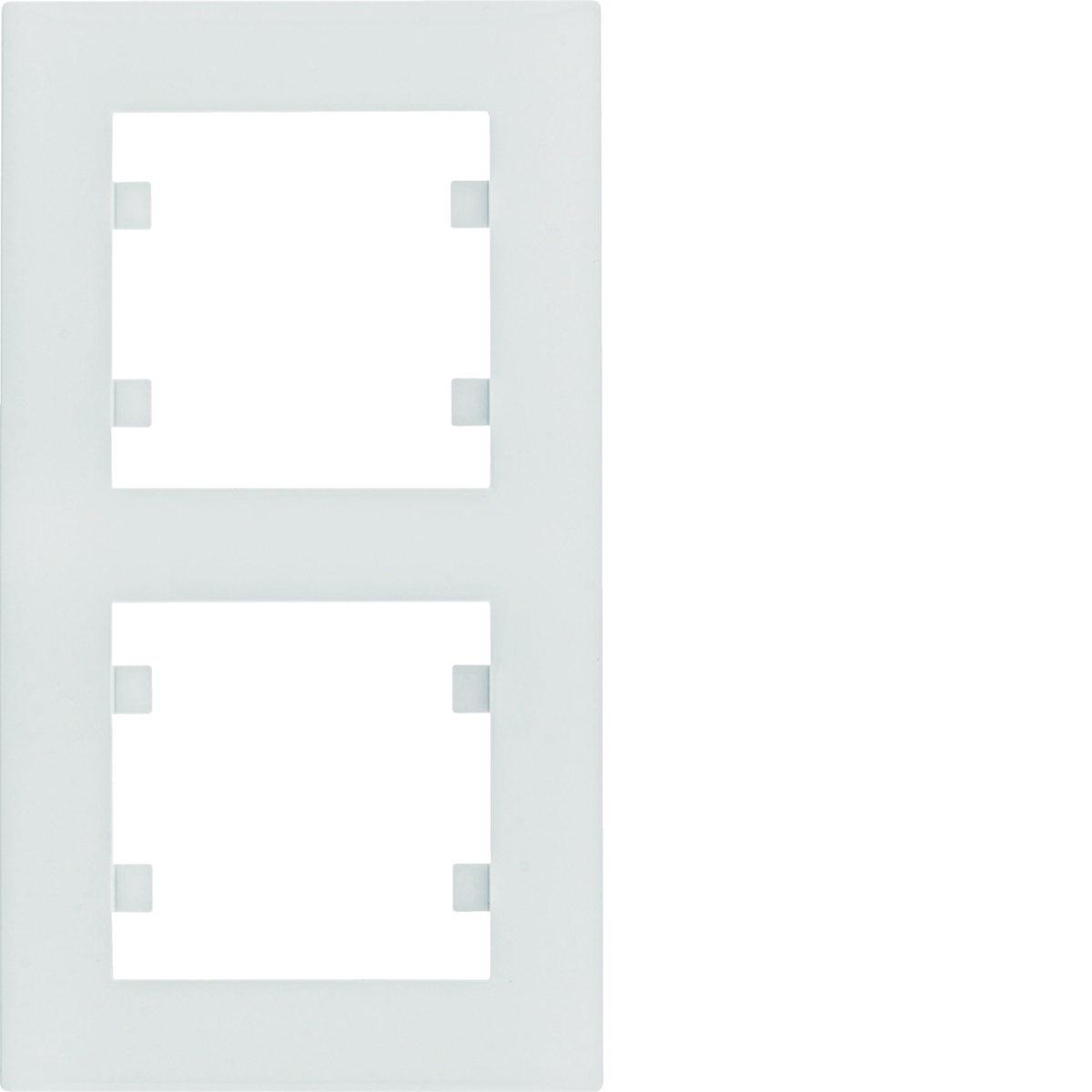 intense Quadro x2 vert. - branco