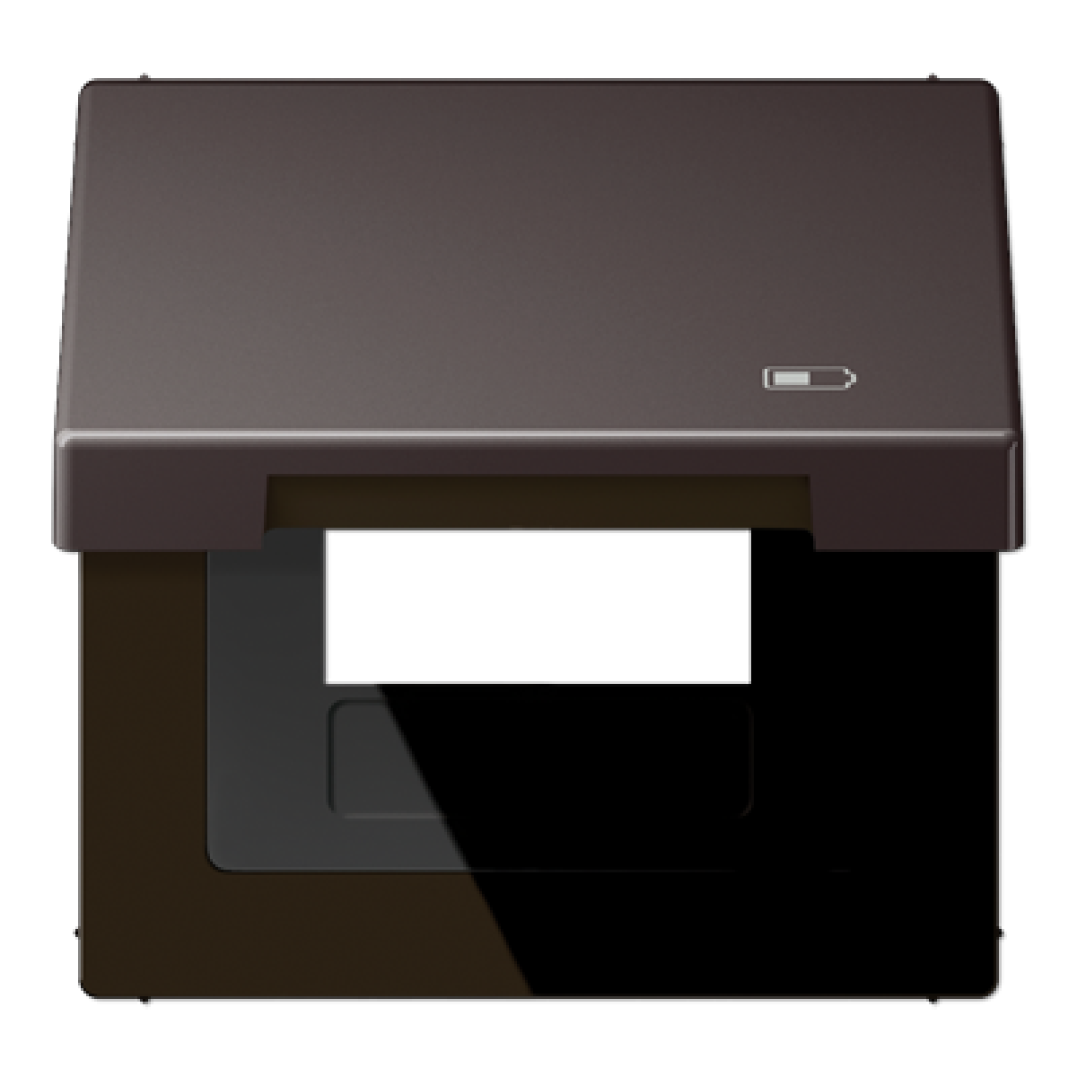 Tapa abat. retroc. simb. USB LS dark