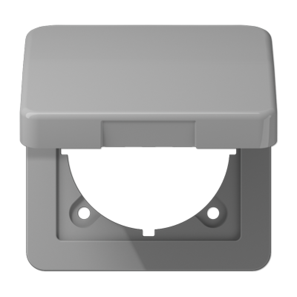 Tapa abatible Retroc. CD gris