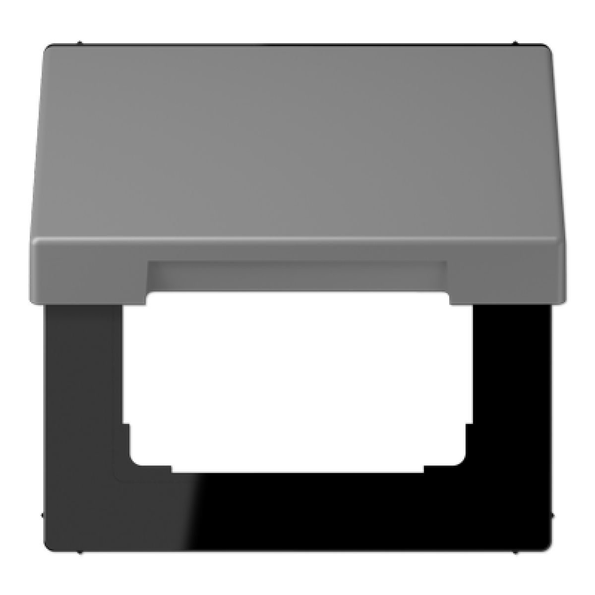 Tapa abatible con retroceso. LC32011