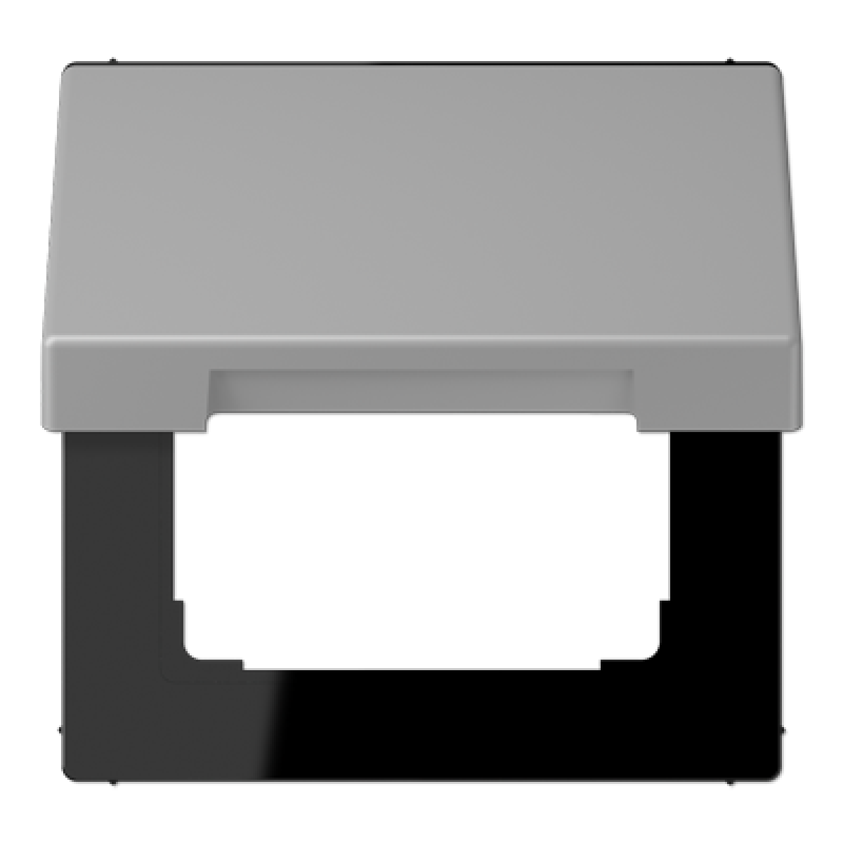 Tapa abatible con retroceso. LC32012