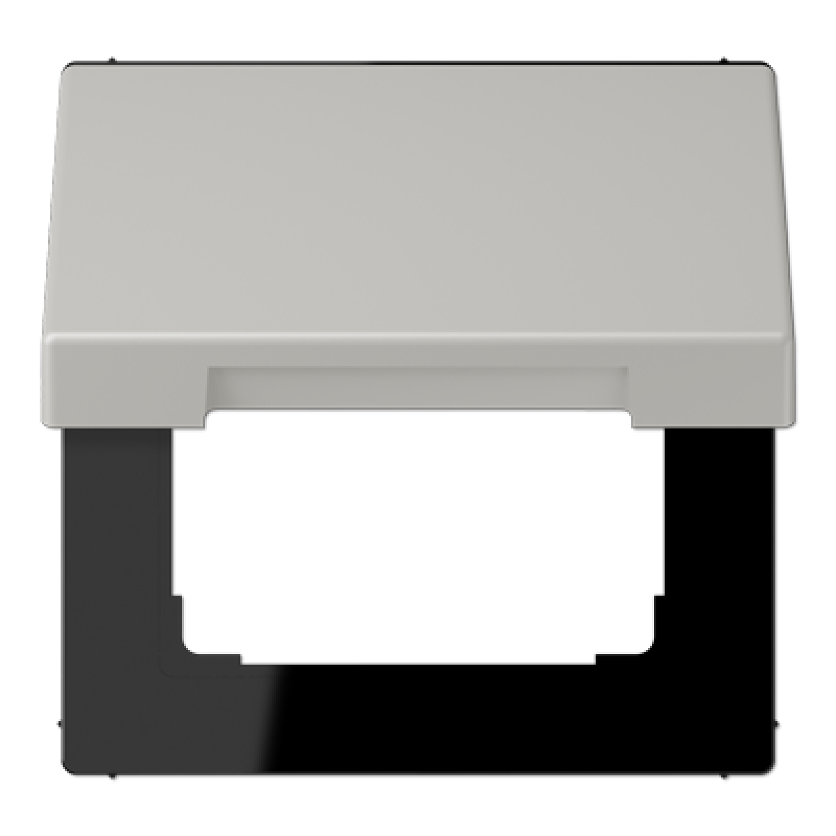 Tapa abatible con retroceso. LC32013