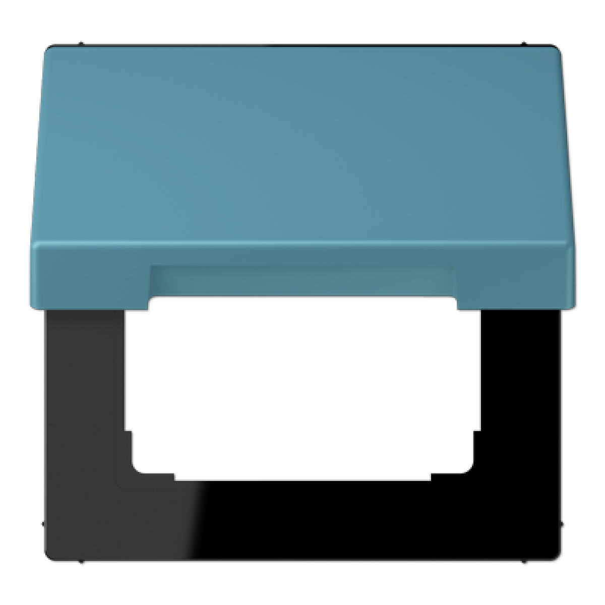 Tapa abatible con retroceso. LC32031