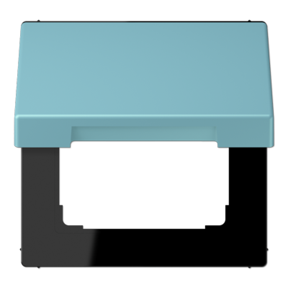 Tapa abatible con retroceso. LC32032