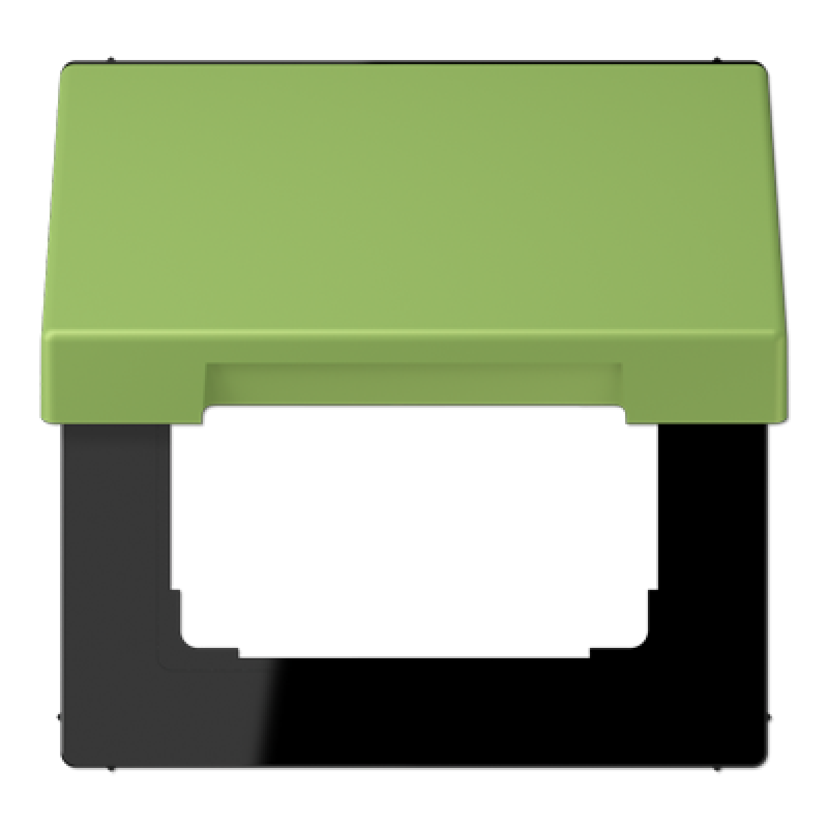 Tapa abatible con retroceso. LC32051