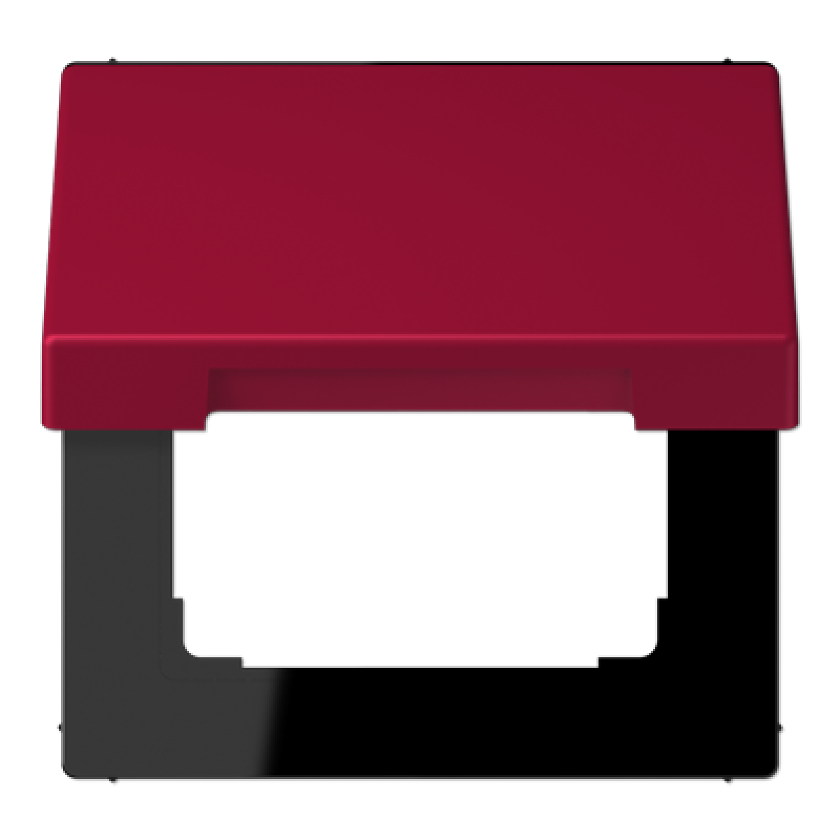 Tapa abatible con retroceso. LC32100