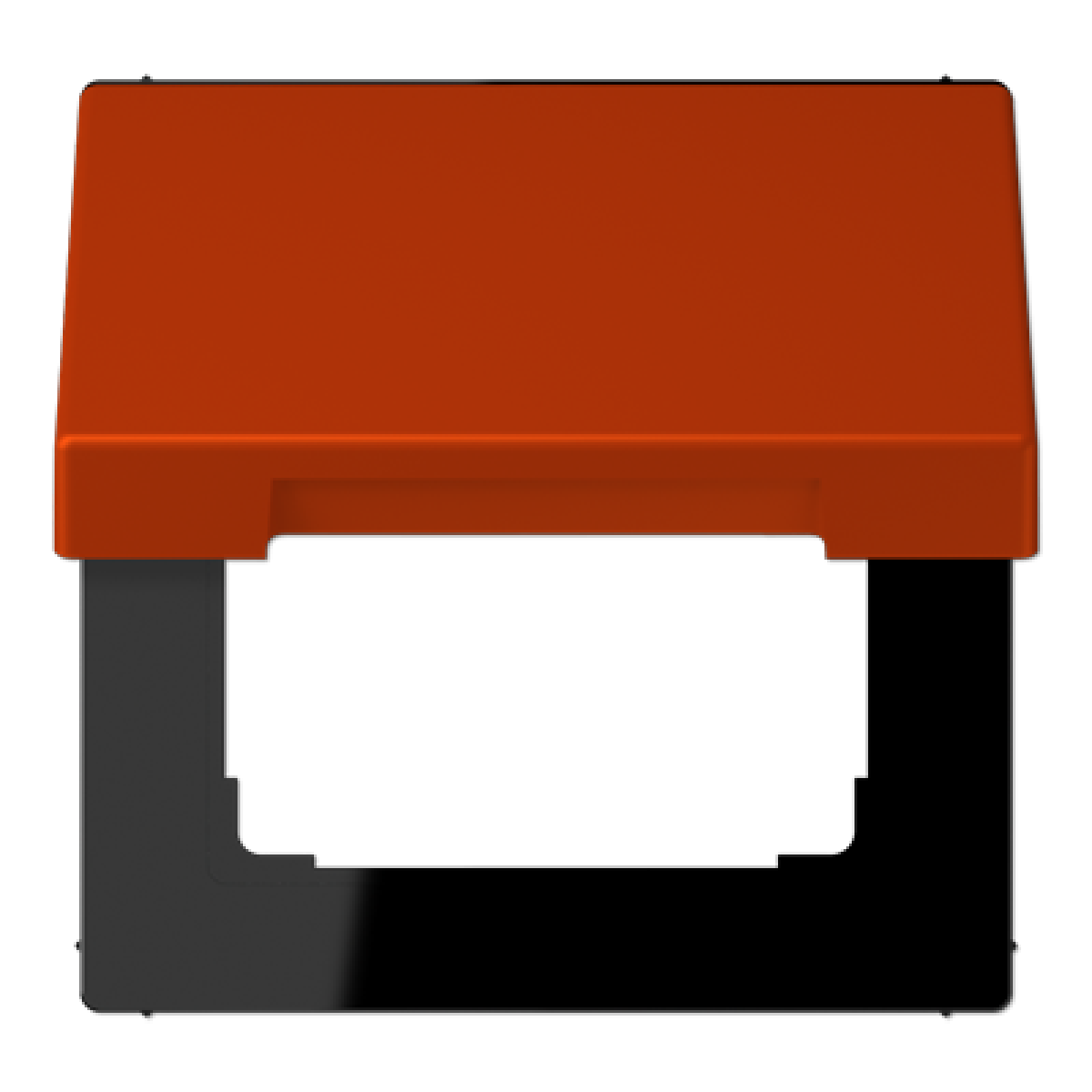 Tapa abatible con retroceso. LC4320A