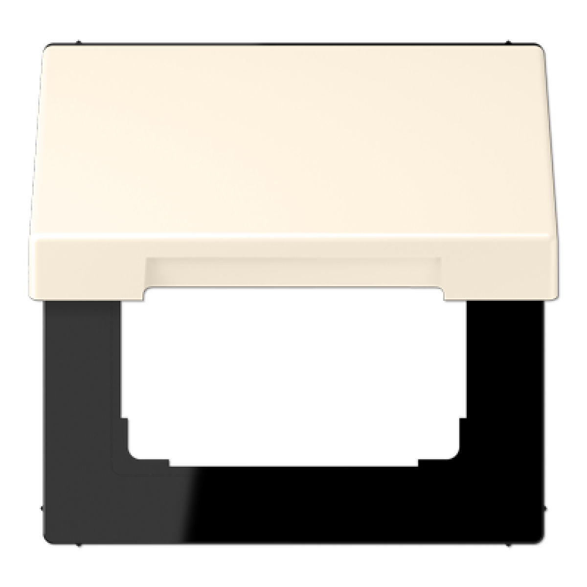 Tapa abatible con retroceso. LC4320B