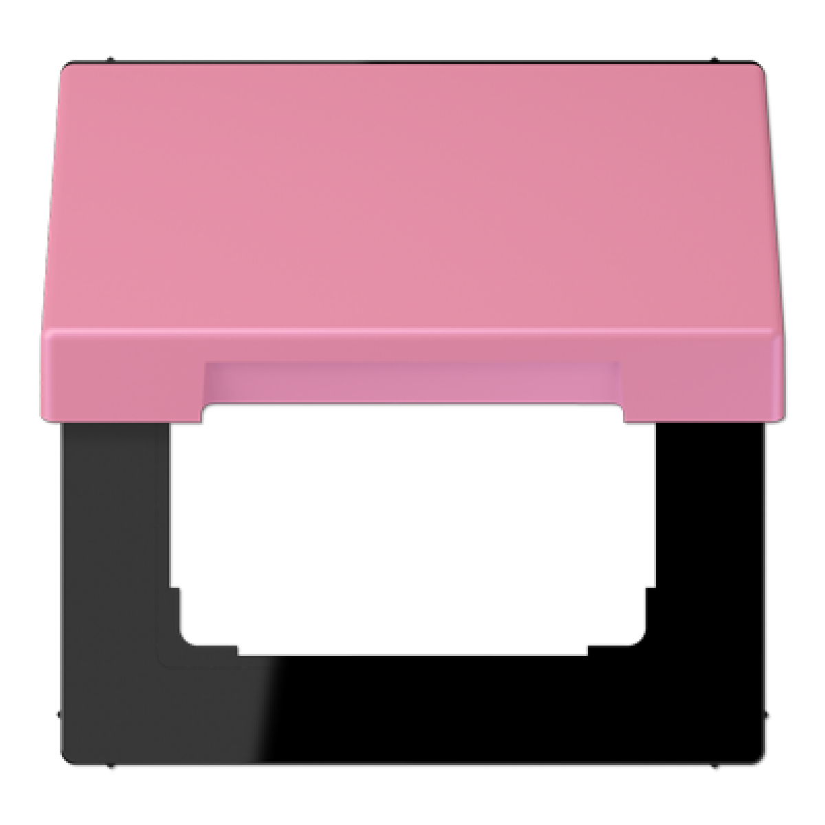 Tapa abatible con retroceso. LC4320C