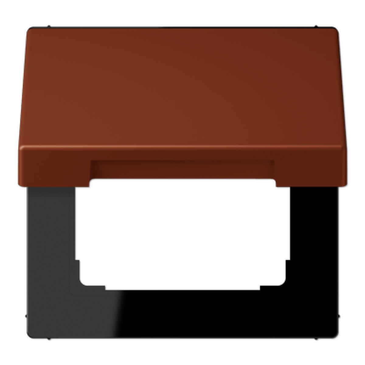 Tapa abatible con retroceso. LC4320D