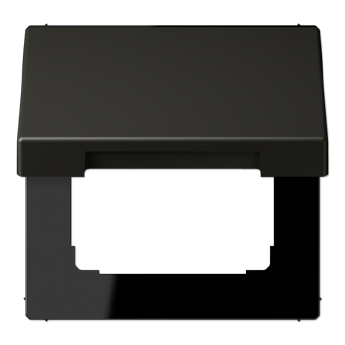 Tapa abatible con retroceso. LC4320R