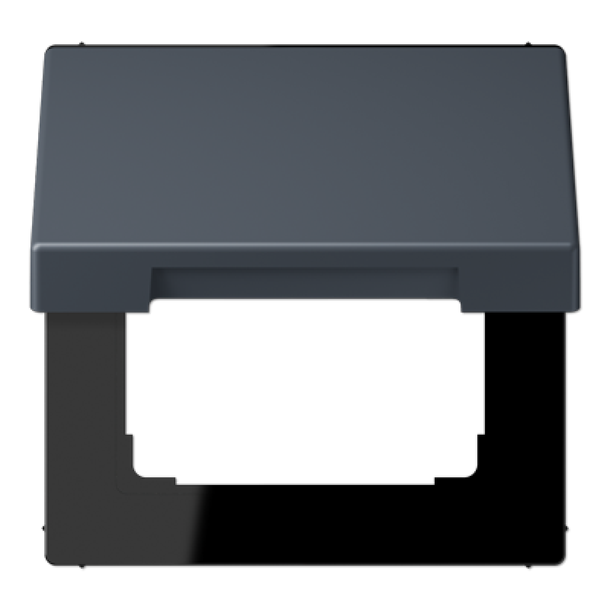 Tapa abatible con retroceso. LC4320U