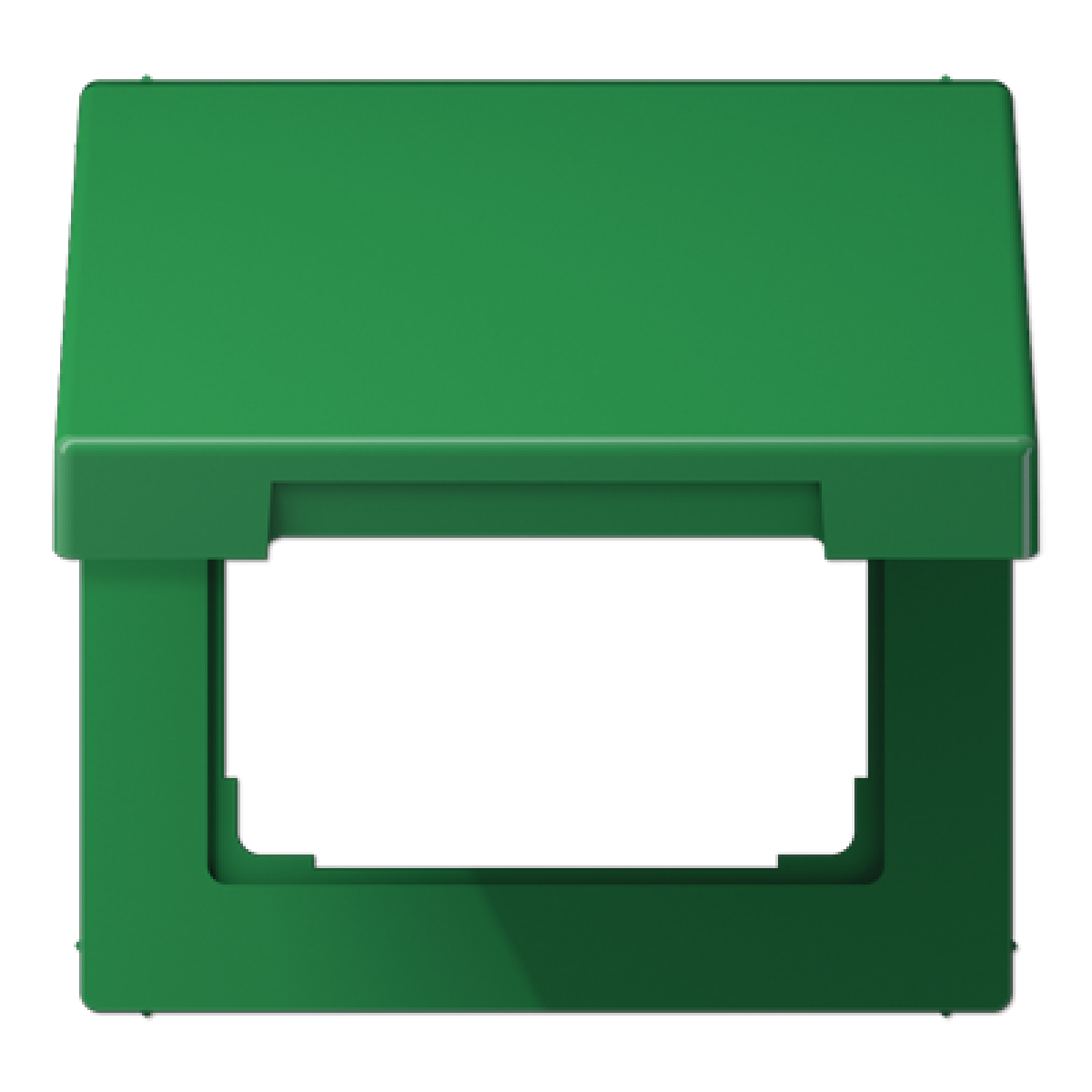 Tapa abatible retroc. LS verde