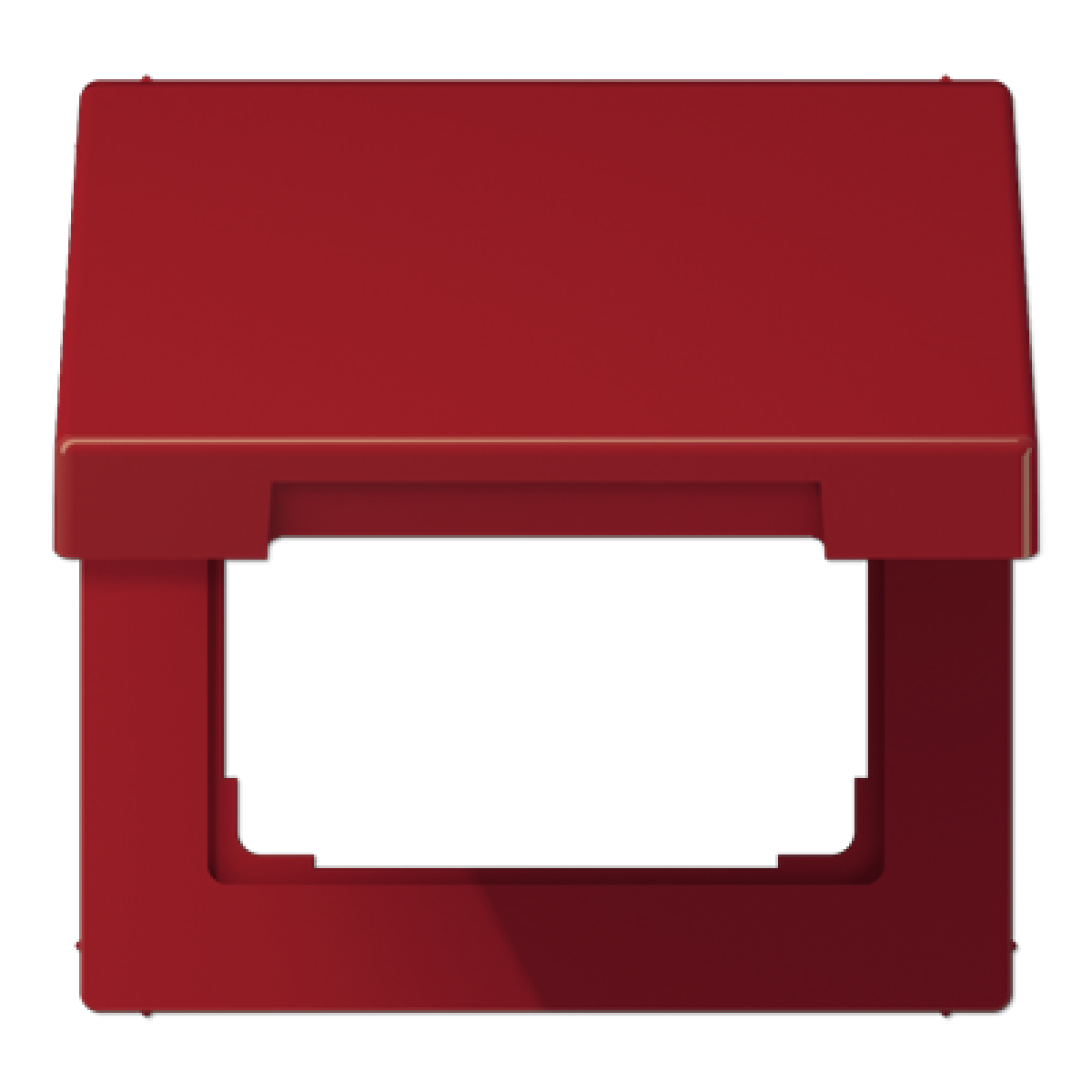 Tapa abatible retroc. LS rojo