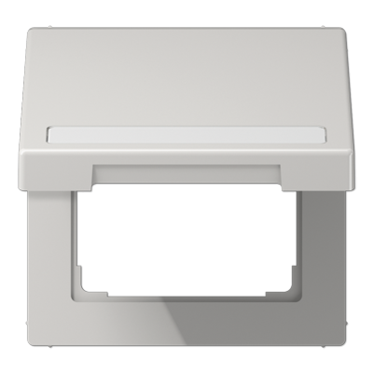 Tapa abat. retroc. simb. LAN LS gris cl