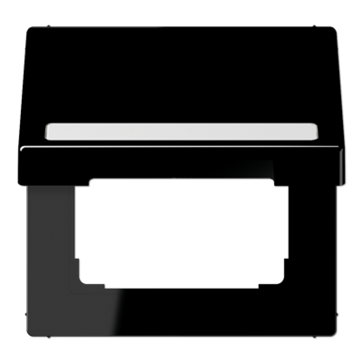 Tapa abat. retroc. simb. LAN LS negro