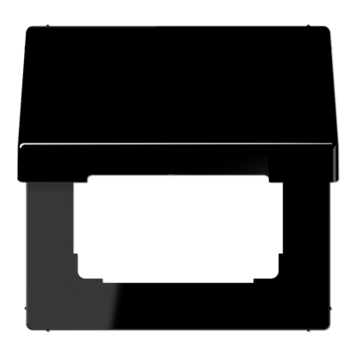 Tapa abatible retroc. LS negro