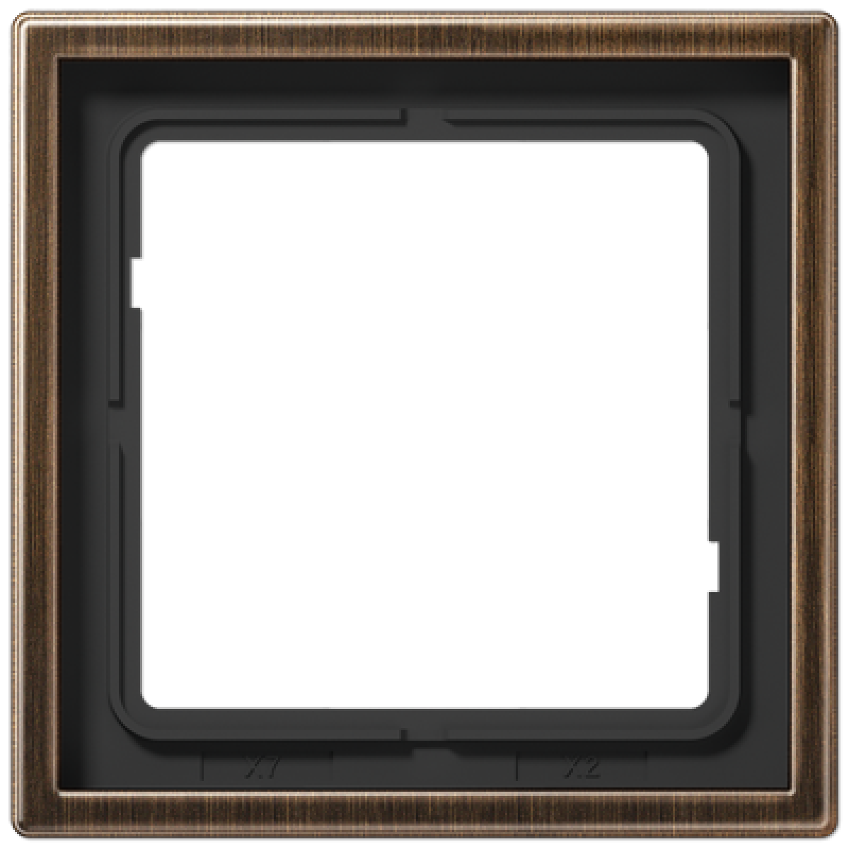 Marco simple LS latón antik