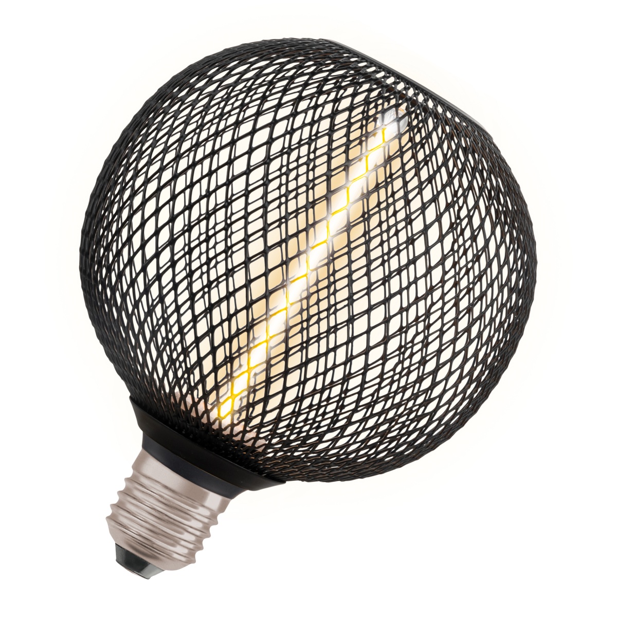 DECOR STRAW FILAMENT LAMP IN METAL HOUSING 3.5W 818 E27