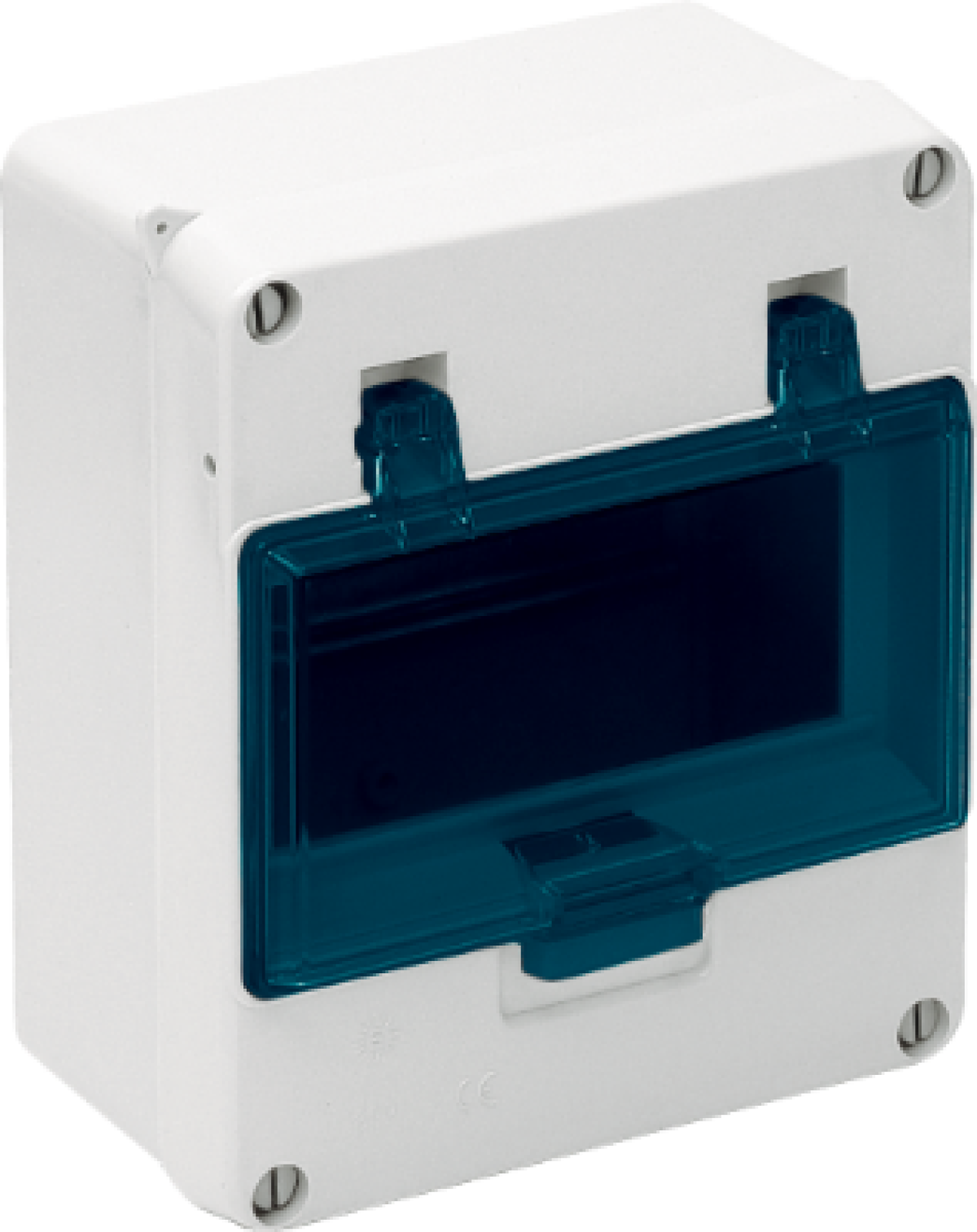 Sealed distribution box. 6 modules.